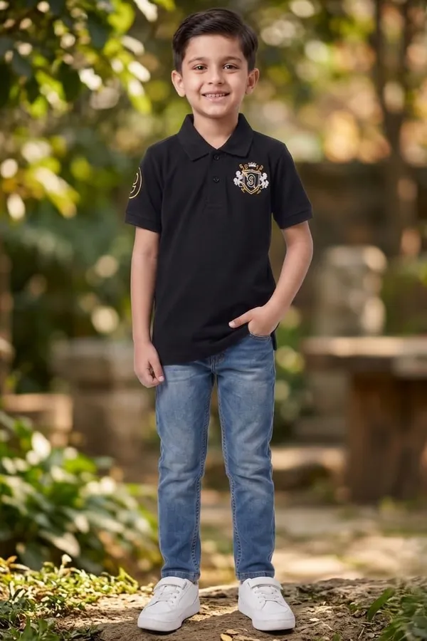 Boys_Cotton_Blend_Polo_T_Shirt