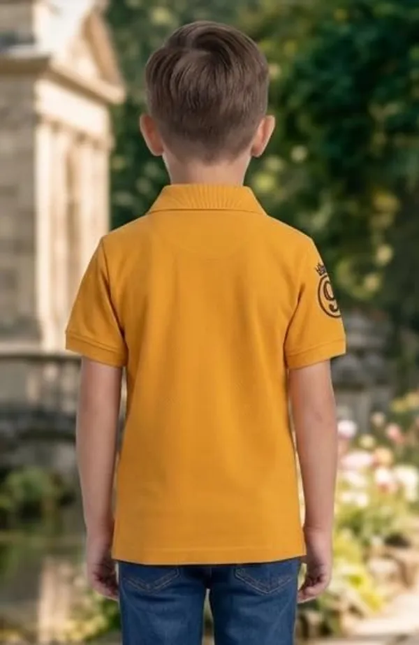 Boys_Cotton_Blend_Polo_T_Shirt