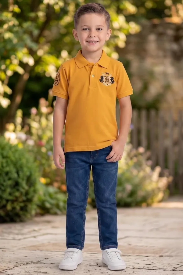Boys_Cotton_Blend_Polo_T_Shirt