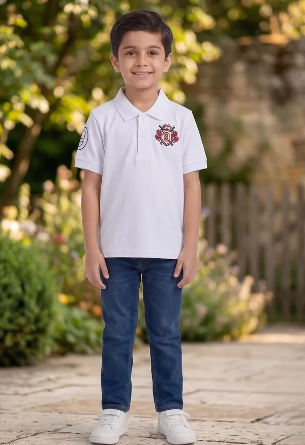 Boys_Cotton_Blend_Polo_T_Shirt