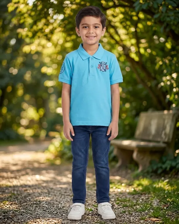 Boys_Cotton_Blend_Polo_T_Shirt