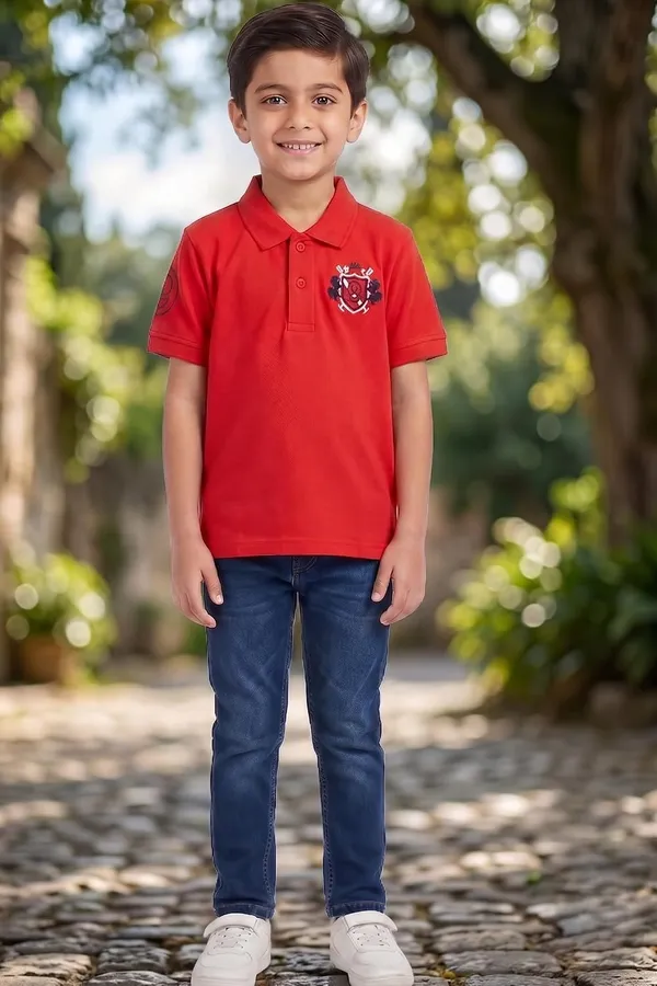 Boys_Cotton_Blend_Polo_T_Shirt