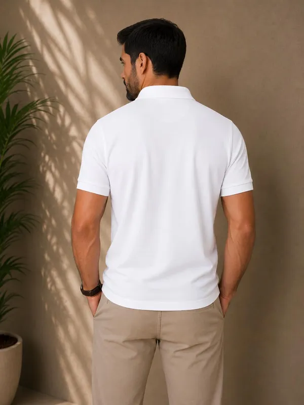 Men_S_Cotton_Blend_Polo_Neck_T_Shirt