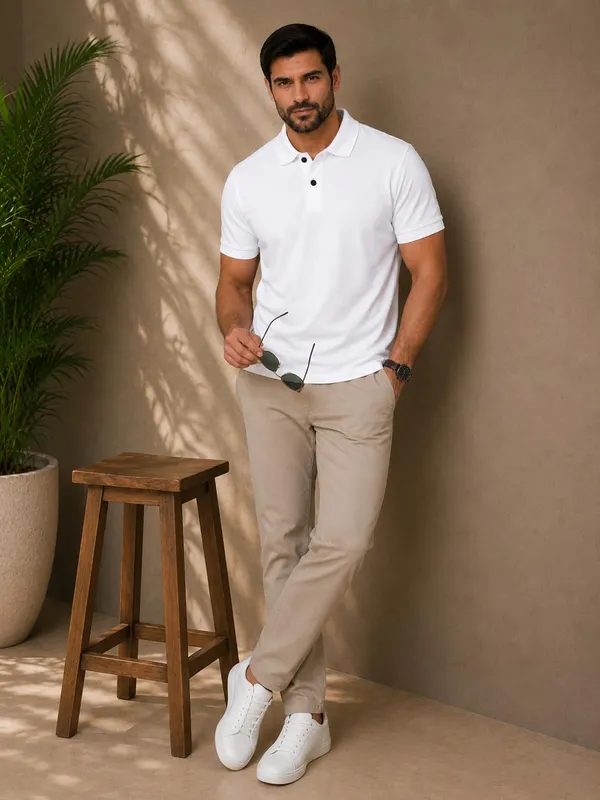 Men_S_Cotton_Blend_Polo_Neck_T_Shirt
