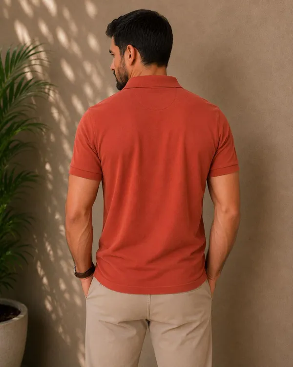 Men_Cotton_Blend_Polo_Neck_T_Shirt