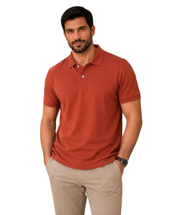 Men_Cotton_Blend_Polo_Neck_T_Shirt