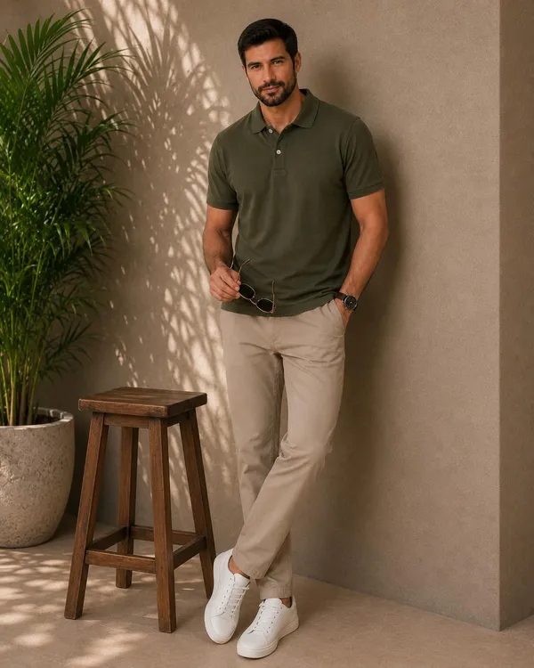 Men_S_Cotton_Blend_Polo_Neck_T_Shirt