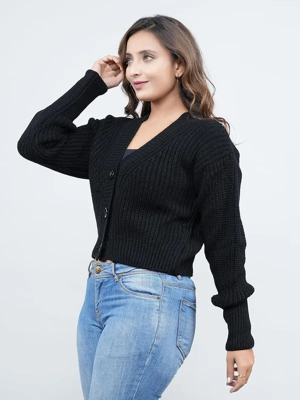 Women_S_V_Neck_Cardigan_Sweater