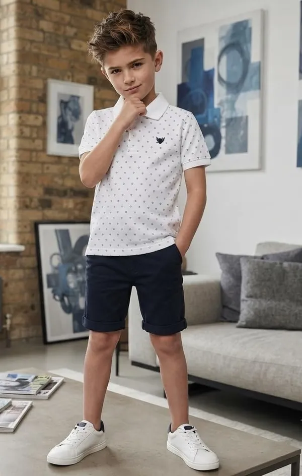 Boys_Cotton_Blend_Polo_T_Shirt
