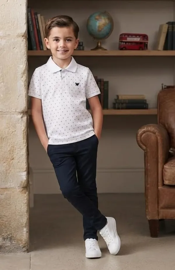 Boys_Cotton_Blend_Polo_T_Shirt