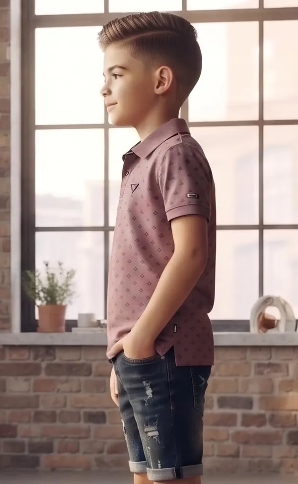 Boys_Cotton_Blend_Polo_T_Shirt