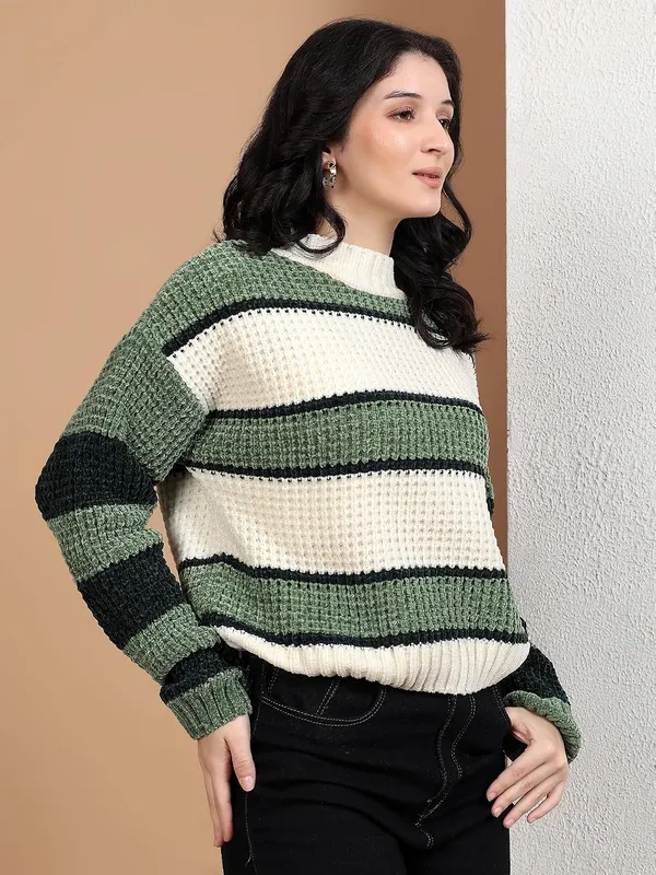 Women_S_Striped_Sweater