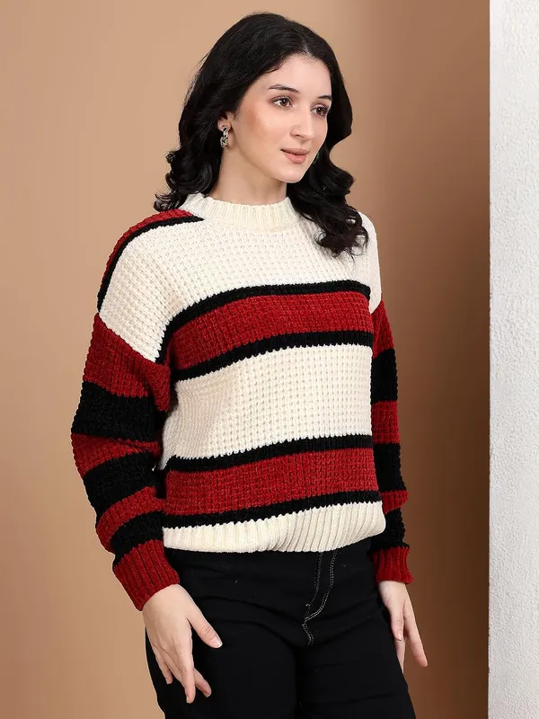 Women_S_Striped_Sweater
