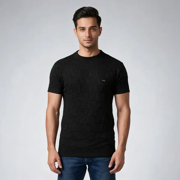 Black_100%_Cotton_T_Shirt_For_Men