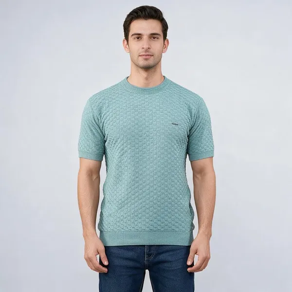 Green_100%_Cotton_T_Shirt_For_Men