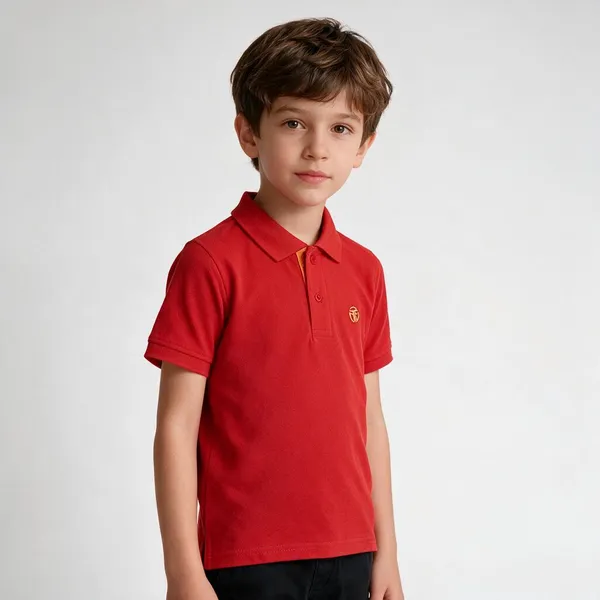 Red_100%_Cotton_T_Shirt_For_Boys