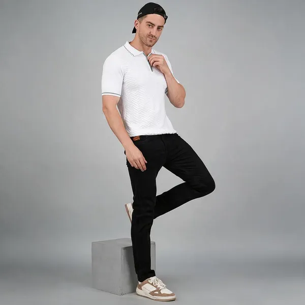 White_100%_Cotton_T_Shirt_For_Men