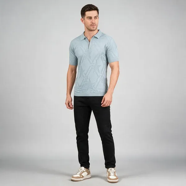 Light_Grey_100%_Cotton_T_Shirt_For_Men