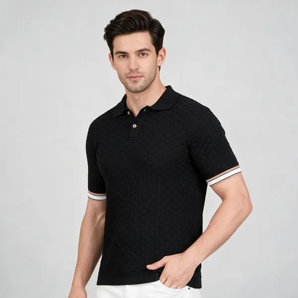 Black_100%_Cotton_T_Shirt_For_Men