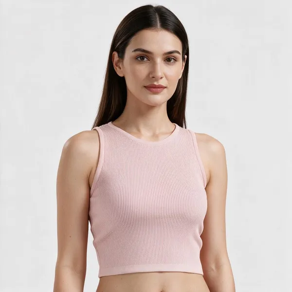 Peach_100%_Cotton_T_Shirt_For_Women