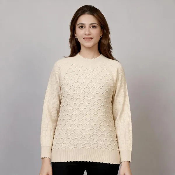 Off_White_100%_Wool_T_Shirt_For_Women