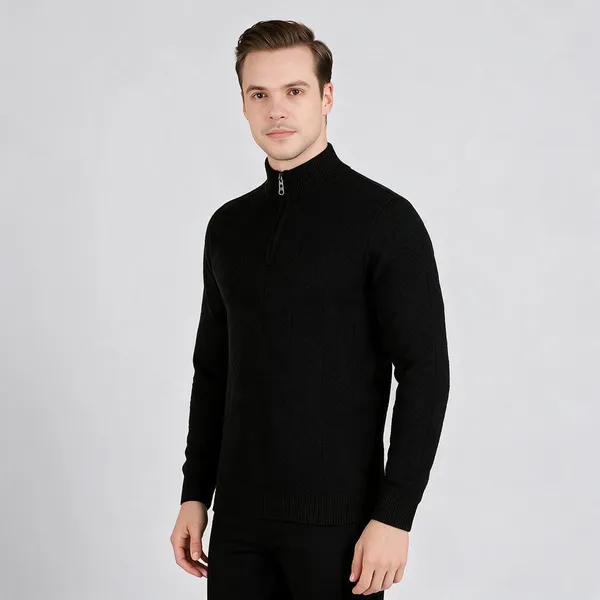 Black_100%_Cotton_T_Shirt_For_Men