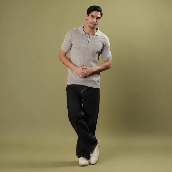 Light_Grey_100%_Cotton_T_Shirt_For_Men