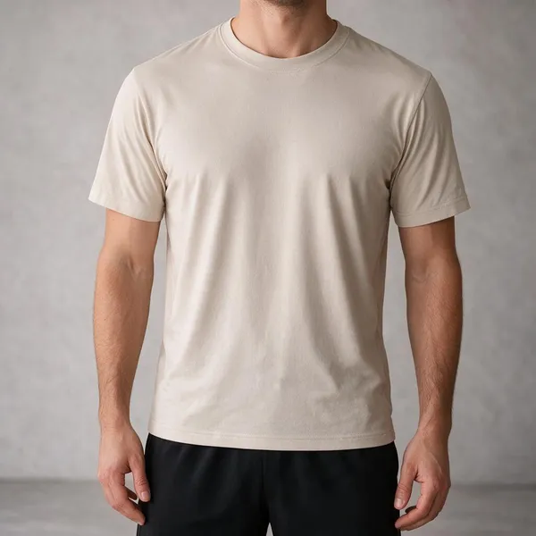 Navy_100%_Cotton_T_Shirt_For_Men
