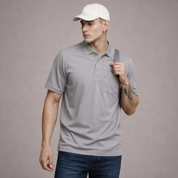 Light_Grey_100%_Cotton_T_Shirt_For_Men