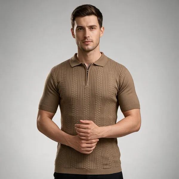 Dark_Camel_100%_Cotton_T_Shirt_For_Men