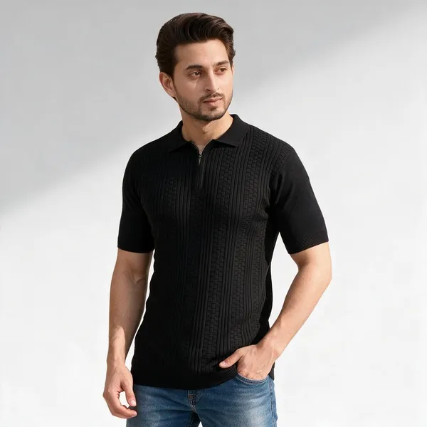 Black_100%_Cotton_T_Shirt_For_Men