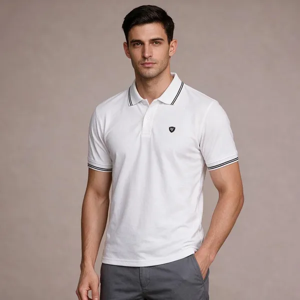 White_100%_Cotton_T_Shirt_For_Men