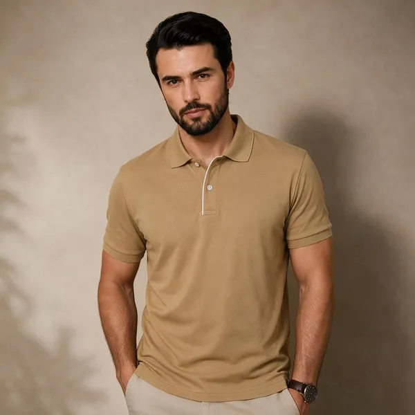Camel_100%_Cotton_T_Shirt_For_Men