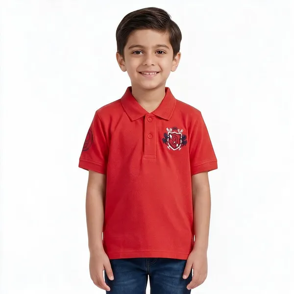 Red_100%_Cotton_T_Shirt_For_Boys