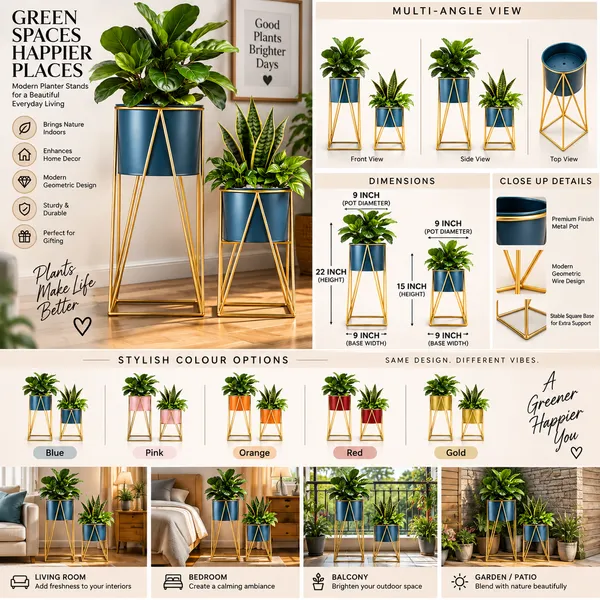 Blue_&_Gold_Plant_Stand_for_Indoor_Plants_|_Modern_Metal_Planter_Stand_|_Geometric_A-Frame_Flower_Pot_Holder_|_Decorative_Plant_Stand_for_Home,_Living_Room,_Bedroom_&_Office