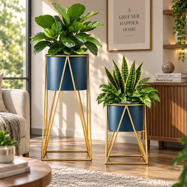 Blue_&_Gold_Plant_Stand_for_Indoor_Plants_|_Modern_Metal_Planter_Stand_|_Geometric_A-Frame_Flower_Pot_Holder_|_Decorative_Plant_Stand_for_Home,_Living_Room,_Bedroom_&_Office