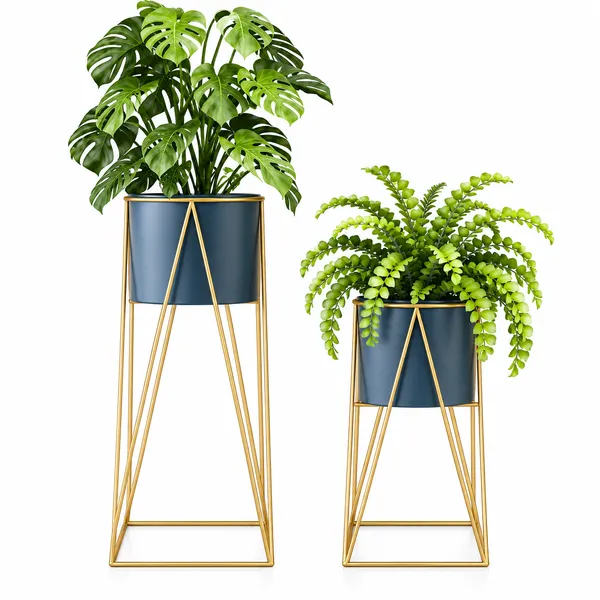 Blue_&_Gold_Plant_Stand_for_Indoor_Plants_|_Modern_Metal_Planter_Stand_|_Geometric_A-Frame_Flower_Pot_Holder_|_Decorative_Plant_Stand_for_Home,_Living_Room,_Bedroom_&_Office