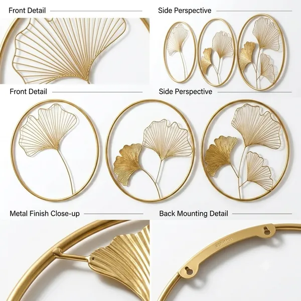 Elegant_Gold_Ginkgo_Leaf_Metal_Wall_Art_Set_of_3,_Round_Floral_Wall_Hanging_Décor_for_Living_Room,_Bedroom_&_Home_Decoration
