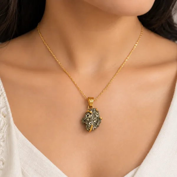Peru_Raw_Pyrite_Pendant