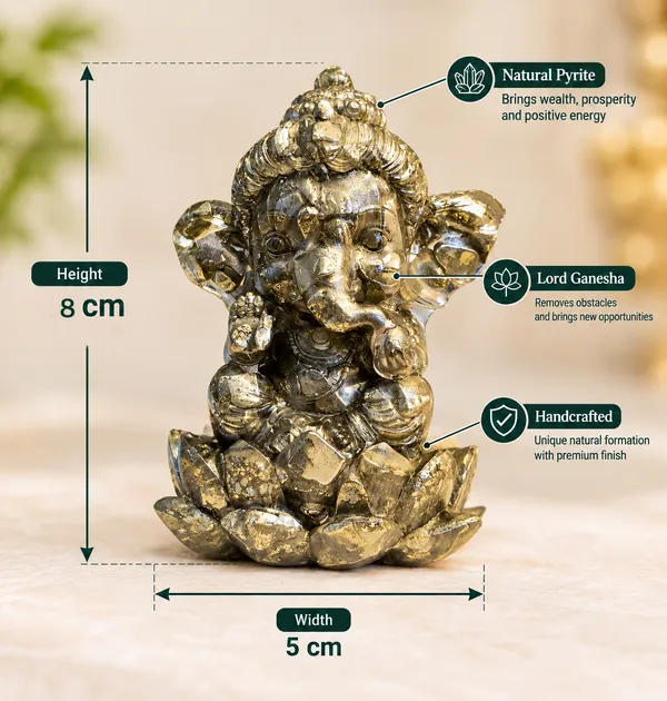 Pyrite_Ganesh_Idol