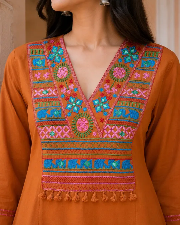 Orange_Printed_Kurta_Palazzo_Set_for_Women