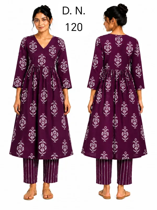 Purple_Printed_Anarkali_Kurta_Set_for_Women