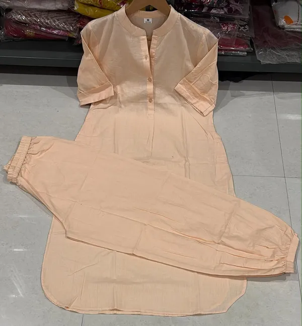 Pink_Mandarin_Collar_Kurta_for_Women