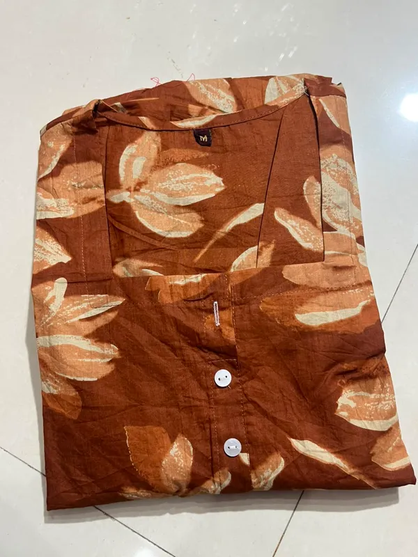 Brown_Floral_Print_Fit_And_Flare_Dress_for_Women