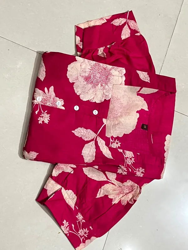 Magenta_Floral_Fit_And_Flare_Dress_for_Women