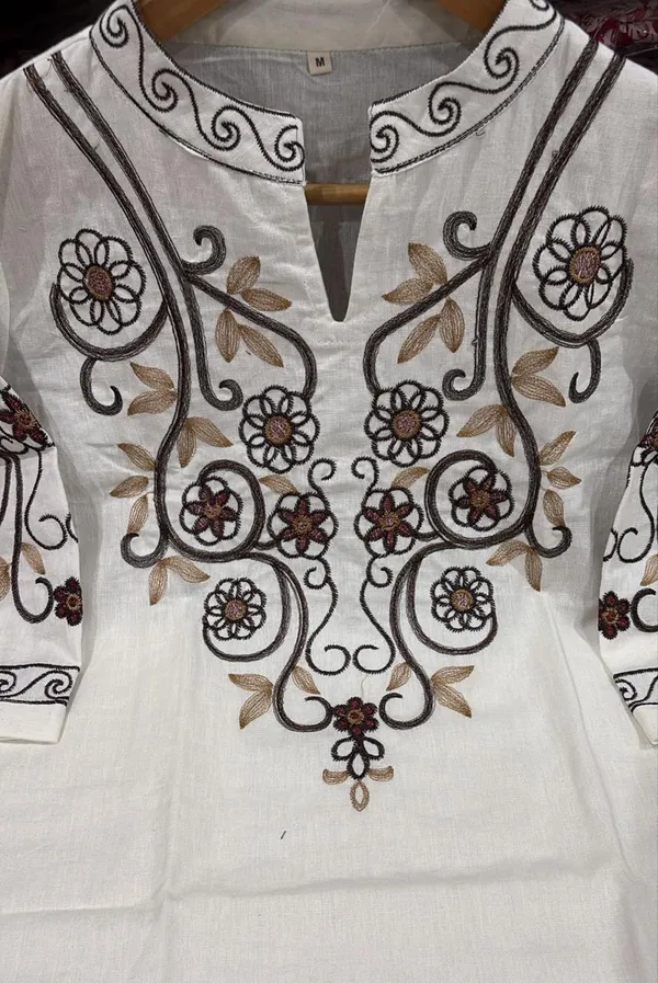 White_Embroidered_Straight_Kurta_Set_for_Women