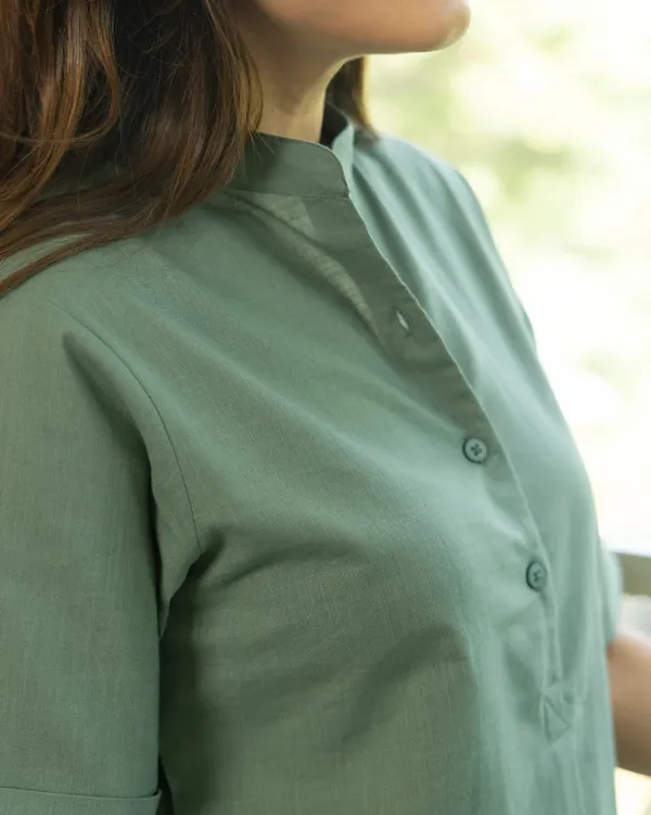 Green_Solid_Straight_Kurta_Set_for_Women