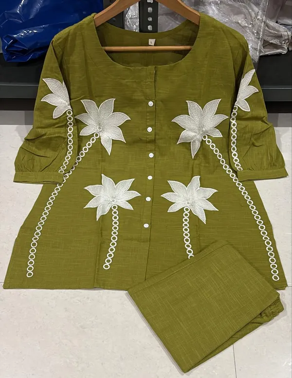 Olive_Embroidered_Straight_Kurta_Set_for_Women