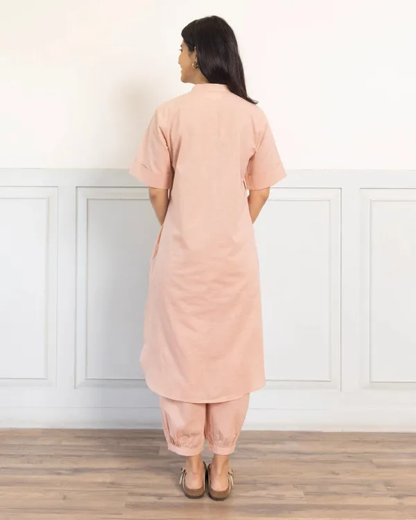 Pink_Mandarin_Collar_Kurta_for_Women