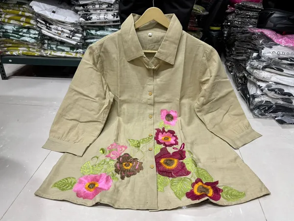 Beige_Floral_Embroidered_Relaxed_Fit_Co_Ord_Set_For_Women